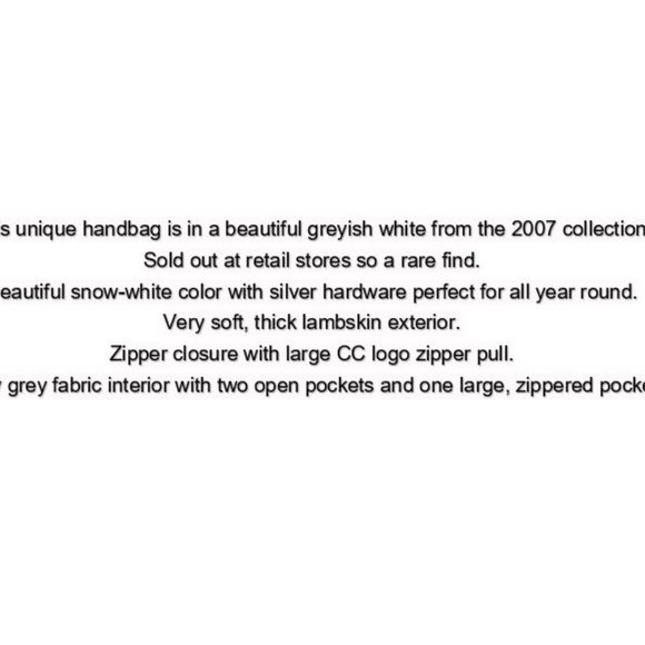 Chanel Hidden Chain Grey Lambskin Leather Bag - Picture 8 of 8